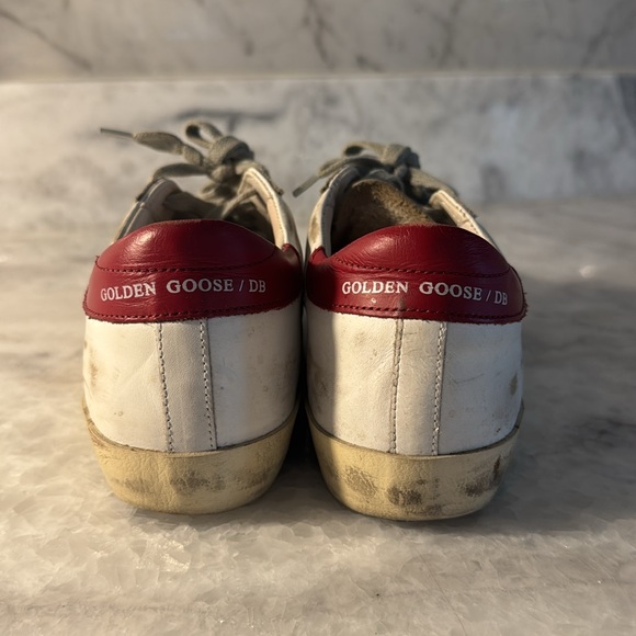 Golden Goose Superstar Sneaker Silver Glitter Size 35 - Picture 4 of 7